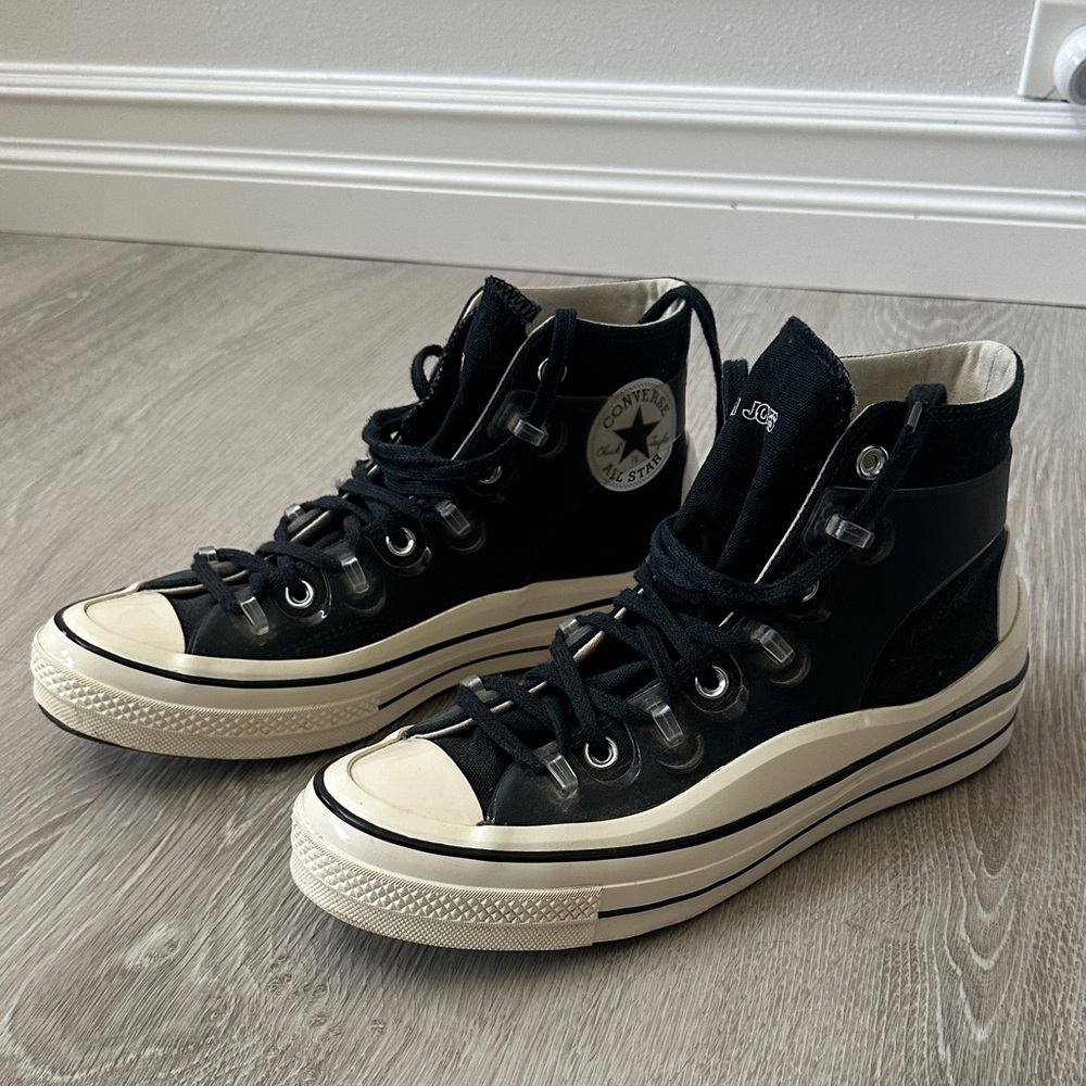 Converse Chuck Taylor Black and White High-Top Sneakers
